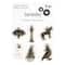 12 Packs: 6 ct. (72 total) Found Objects Metal Animal Bone Charms by Bead Landing™
